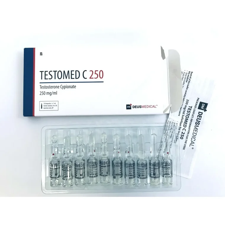DEUS MEDICAL_TESTOMED C 250_Testosterone Cypionate_DEUSPOWER_STEROIDS_BUY-2000x2000w.webp