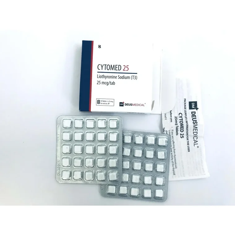 DEUS MEDICAL_CYTOMED 25_Liothyronine Sodium (T3)_DEUSPOWER_STEROIDS_BUY-2000x2000w.webp